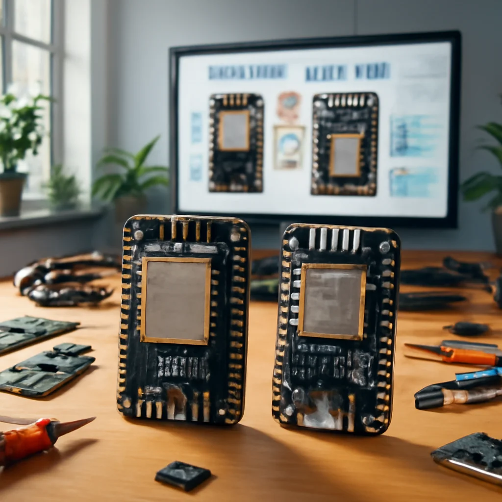 Diferenças e vantagens entre esp32 e esp8266