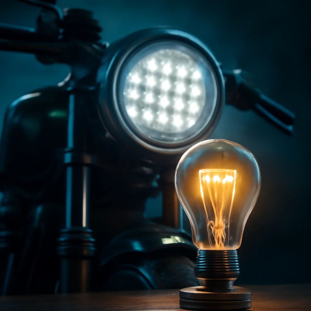 Valor para legalizar farol de led na moto